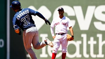 Tampa Bay Rays v Boston Red Sox - Game One