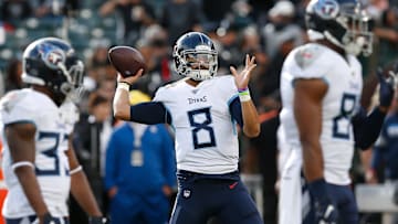 Tennessee Titans quarterback Marcus Mariota