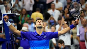 Novak Djokovic is a couple wins away from history.