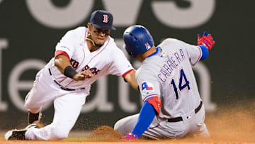 Texas Rangers v Boston Red Sox