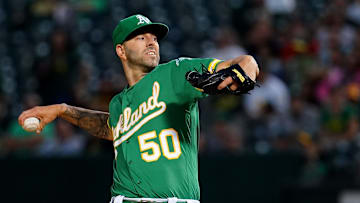 Oakland Athletics starter Mike Fiers