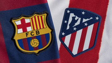 Barcelona ve Atletico Madrid logoları