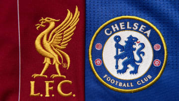 The Liverpool and Chelsea Club Crests