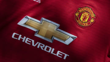 The Manchester United First Team Shirt and Chevrolet Shirt Sponsor