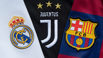 Real Madrid, Juventus e Barcellona