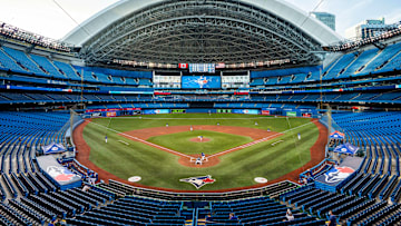El equipo de Canadá ha trabajado en la pretemporada en su estadio Rogers Centre