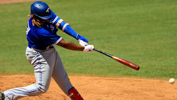 Vladimir Guerrero Jr. comenzó encendido la temporada 2021 con los Azulejos