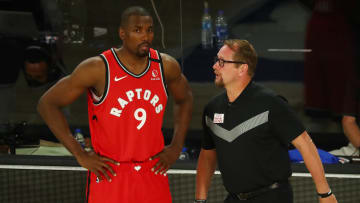 Serge Ibaka es duda para el sexto partido de la serie ante Celtics