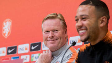 El ahora DT del Barcelona tenía a Depay como uno de sus predilectos en la selección holandesa.