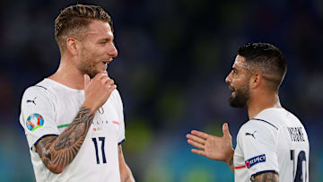 Immobile et insigne, les artisans de la victoire de l'Italie. 