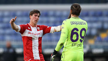 Vlahovic e Dragowski