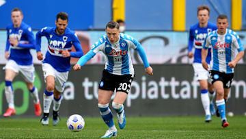 Napolitanos vão tentar manter o 100% de aproveitamento no calcio contra a Sampdoria 