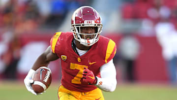 USC football running back Stephen Carr.
