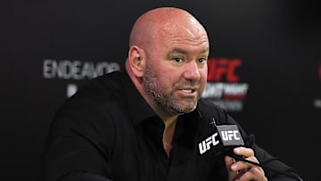 Dana White at UFC Fight Night Andrade v Zhang