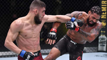 Ramiz Brahimaj protagonizó una de las peleas en el UFC Las Vegas 13