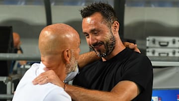 Pioli e De Zerbi