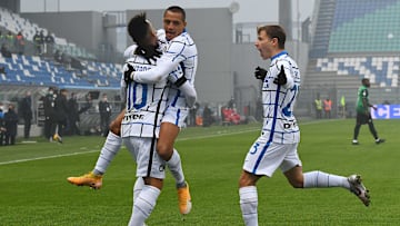 L'esultanza al gol dell'1-0 