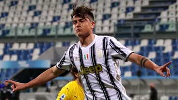 Dybala dopo il gol alla Juve