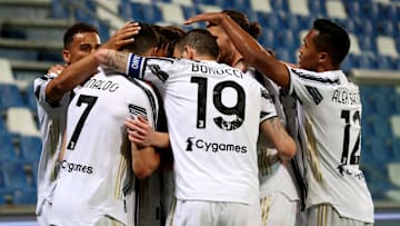 I giocatori della Juventus
