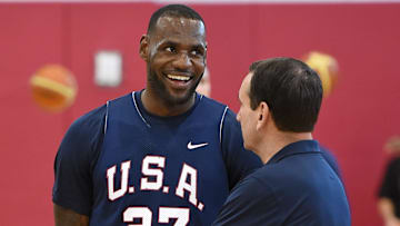 Krzyzewski ganó una medalla olímpica de oro con la selección de Estados Unidos donde jugaba LeBron en 2008
