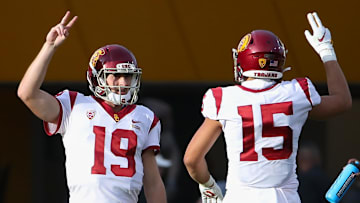 USC football quarterback Matt Fink
