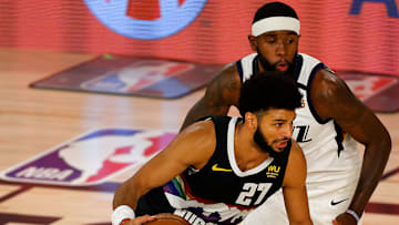 El base de los Nuggets fue el mejor anotador de su equipo en el quinto juego de la serie ante Utah