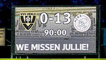 El Ajax de Amsterdam firmó la mayor goleada histórica de las grandes ligas