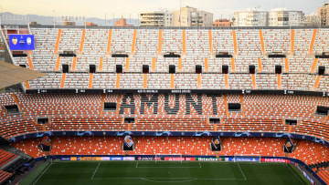 Heute endlich wieder gut gefüllt: das Estadio Mestalla, Heimstatt des FC Valencia