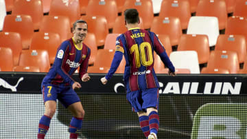 Messi y Griezmann
