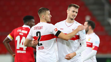 Doppeltorschütze Sasa Kalajdzic rettete dem VfB das Unentschieden