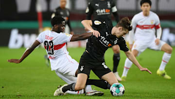 Voller Einsatz zwischen Stuttgart und Gladbach