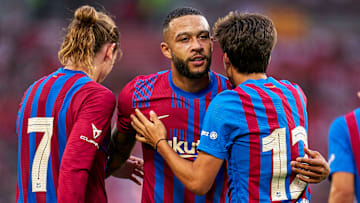 Griezmann e Depay têm animado os torcedores do Barça | VfB Stuttgart v FC Barcelona - Pre-Season Friendly