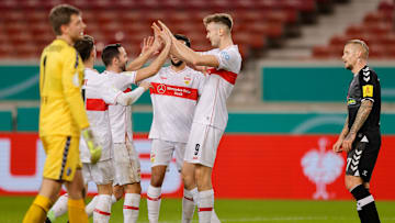 Der VfB Stuttgart ist eine Runde weiter