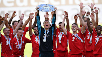 Der FC Bayern München feierte die achte Meisterschaft in Folge