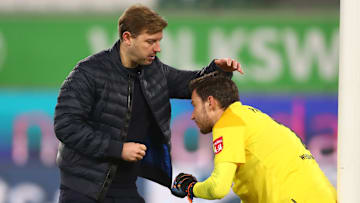 Nach dem Spiel musste Kohfeldt seine Mannschaft aufbauen