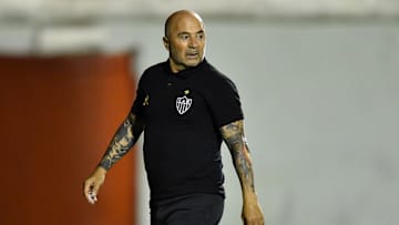 Villa Nova v Atletico MG Play the Minas Gerais State Championship With Closed Doors as a