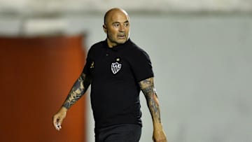 Villa Nova v Atletico MG Play the Minas Gerais State Championship With Closed Doors as a