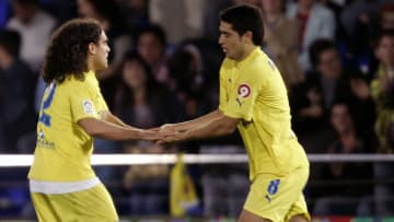 Sorín y Riquelme, leyendas del Villarreal