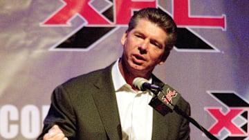 XFL commissioner Vince McMahon