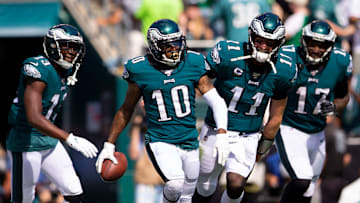 The Philadelphia Eagles' wide receivers
