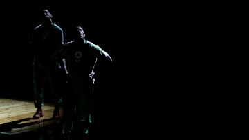 The Boston Celtics are in the dark.