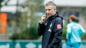 Werder-Manager Frank Baumann steht im stetigen Kontakt mit den Bremer Scouts