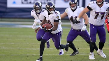 Lamar Jackson fue figura ante Titans