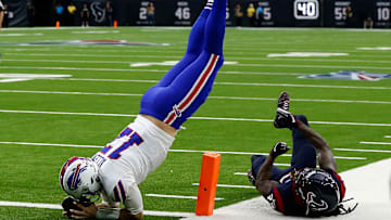 Josh Allen lost his mind at end of regulation in Bills vs Texans