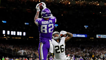 Minnesota Vikings tight end Kyle Rudolph