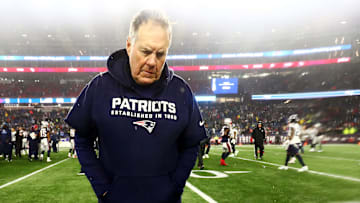 New England Patriots head coach Bill Belichick