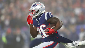 Sony Michel se sigue recuperando de su lesión en el pie