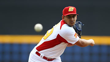 Yoanner Negrín fue el mejor lanzador de la semana en LIDOM