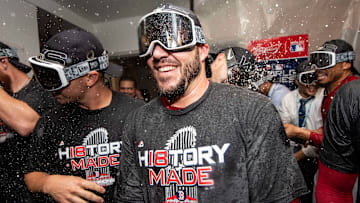 Former Boston Red Sox slugger Steve Pearce