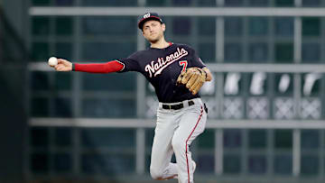 Trea Turner durante la Serie Mundial 2019